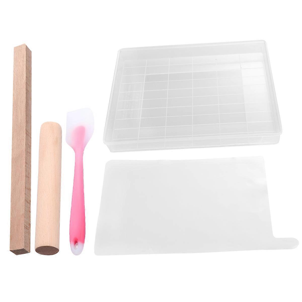 Nougat Baking Mold Made of PP and Silicone for Easy Cleaning at Home 5pcs Assorted Color