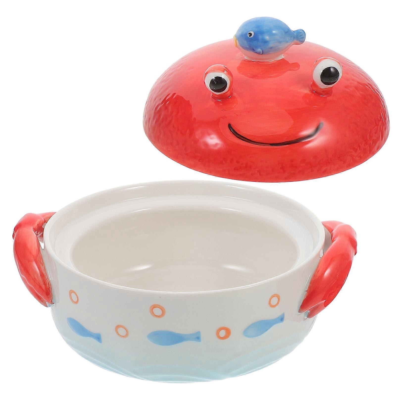 Japanese Soup Bowls Covered Noodle Bowl Restaurants 22x16.8cm Mosquito Protection 1Pack