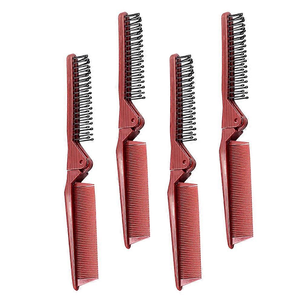 Creative Folding Combs For Hair Stylist Partition Combs Portable Practical 21x2.5cm