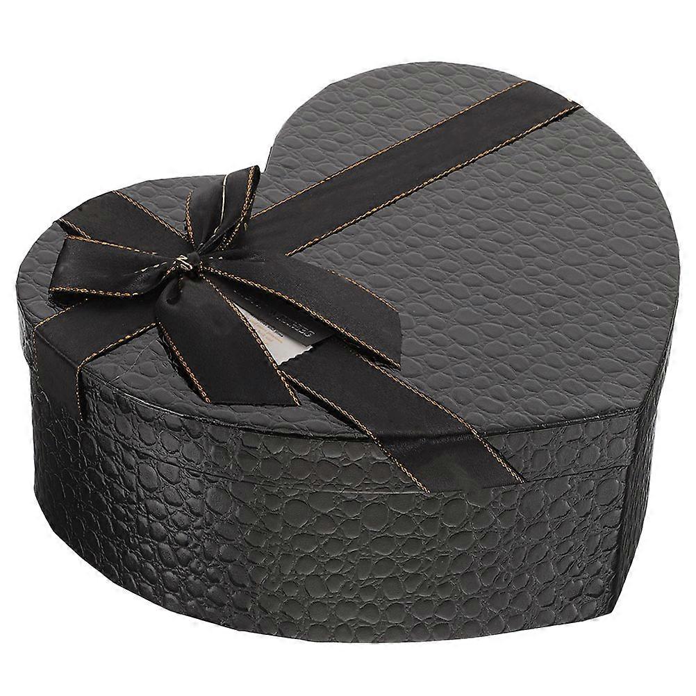 MLINS Heart Shaped Gift Case for Valentine's Set Gift Packaging Box Paper Box for Candy Lipstick Perfume