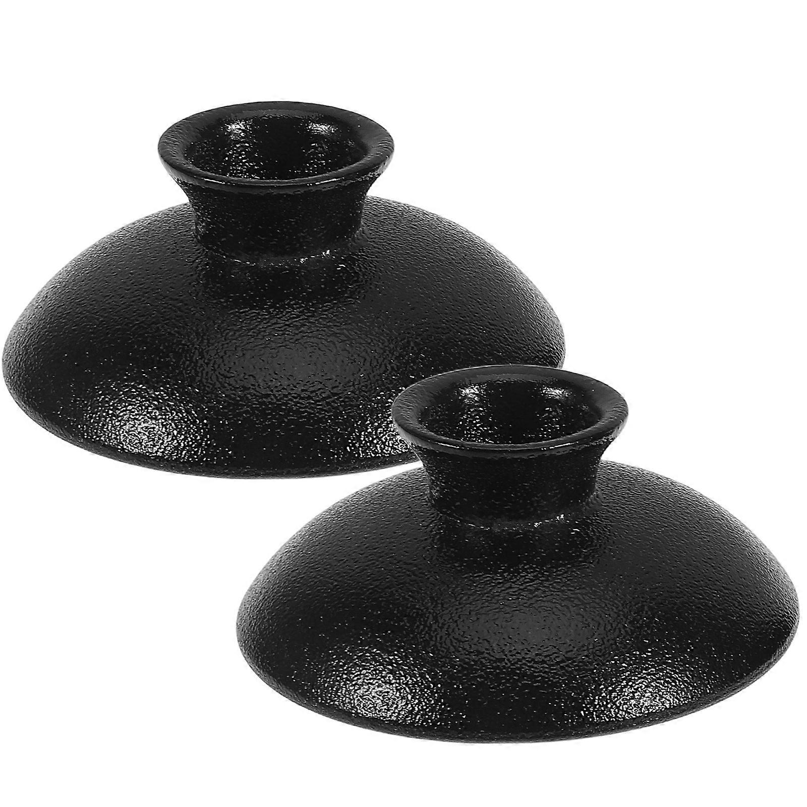 Ceramic Tea Accessory Lid Replacement for Hot and Cold Beverage 2Pcs