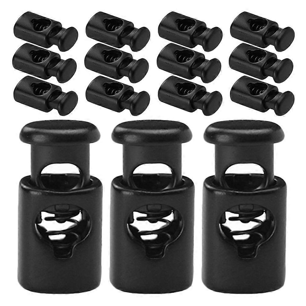 Wristbands Locks Cord Locks for Drawstrings Plastic Rope Lock Buckle Securing Cords Casual Use 14Pcs