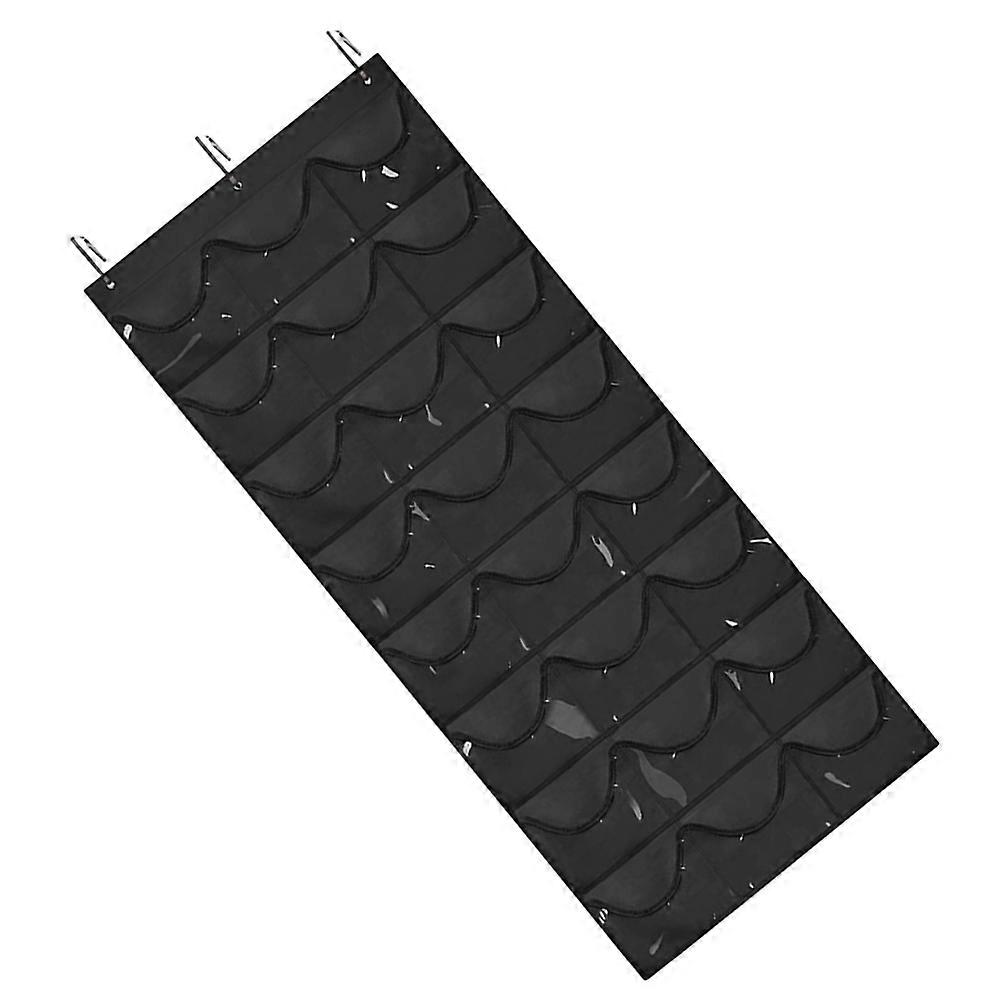Black Nonwoven Fabric Hat Holder Rack for Garden Use Simple and Design 70 Characters