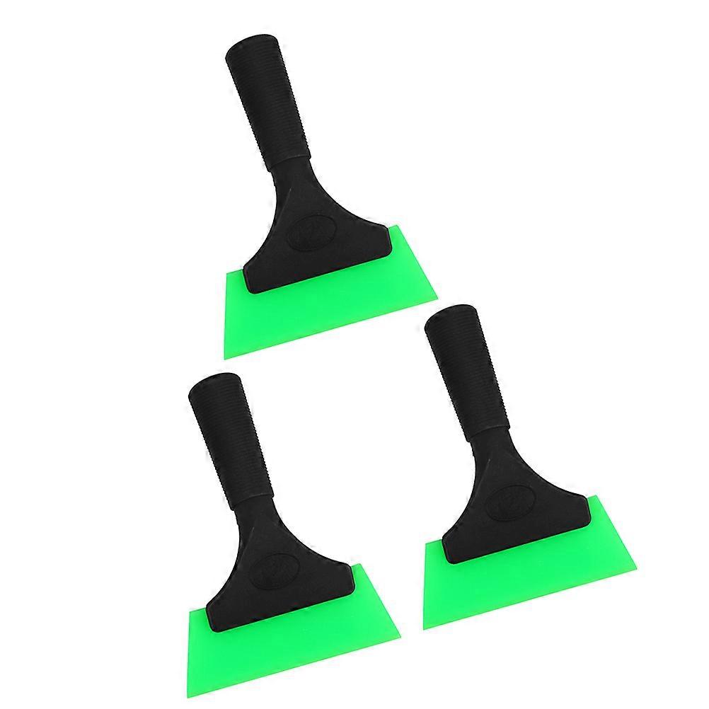 Light Green Auto Film for Car Use PP Window Tint Squeegee Easy to Use Compact Design 3pcs