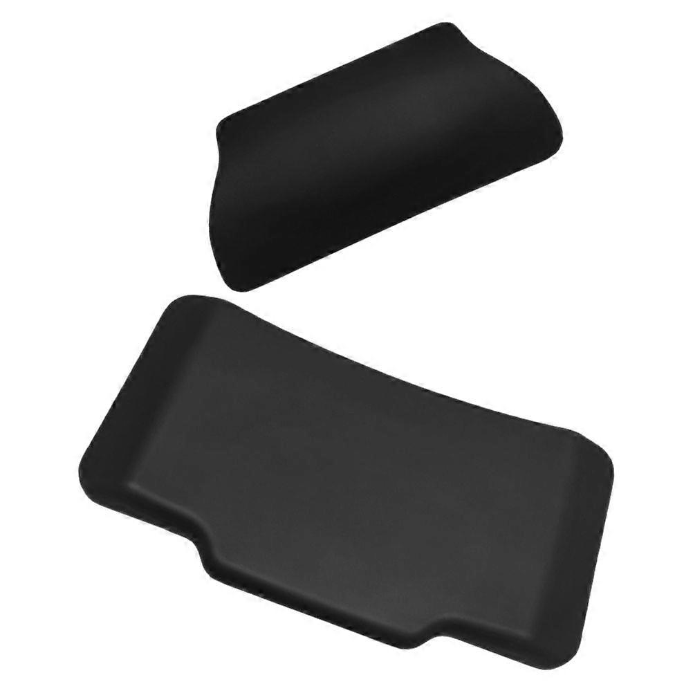 1 Set Motorcycle Rear Cushion PU Passenger Backrest Pad Shock Absorbing Seat Cushion Universal Fit for Motorbike Trunk