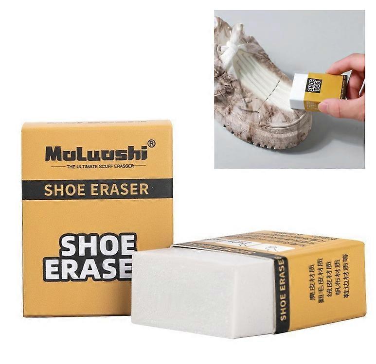 Sneaker Eraser, White, Magic Eraser Sponge, Dirt Eraser, Leather Shoes, Eraser Sponge Cleans Thoroughly, Wonder Sponge, Magic Eraser for Sneaker Clea