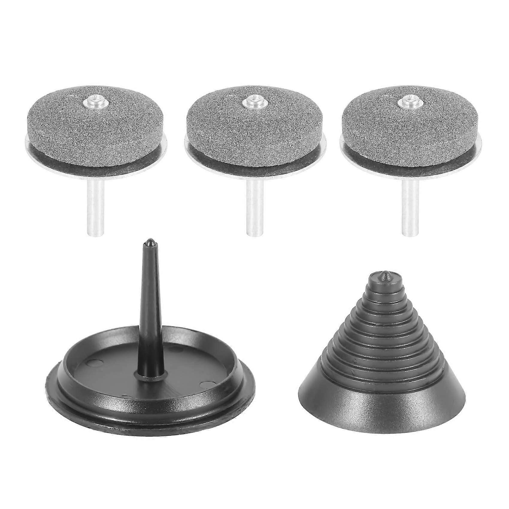 Lawn Mower Knife Sharpener Tool Drill Attachment Set for Hand Drill - High-Quality Sharpening Kit for Lawn Mower Blades