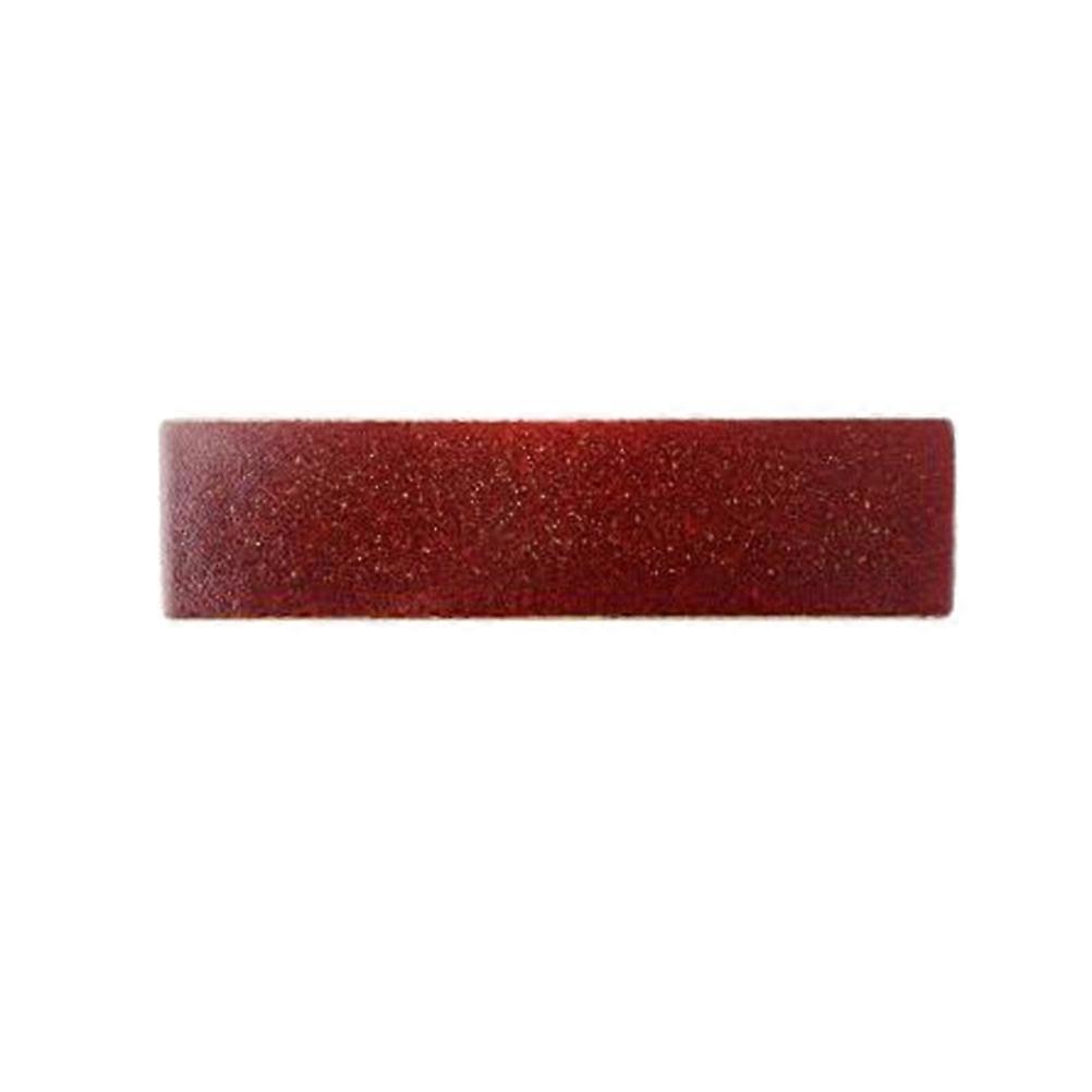 Japanese Style Sushi Plate Long Strip Ceramic Snack Tray Serving Dish Tableware 1 Set Red