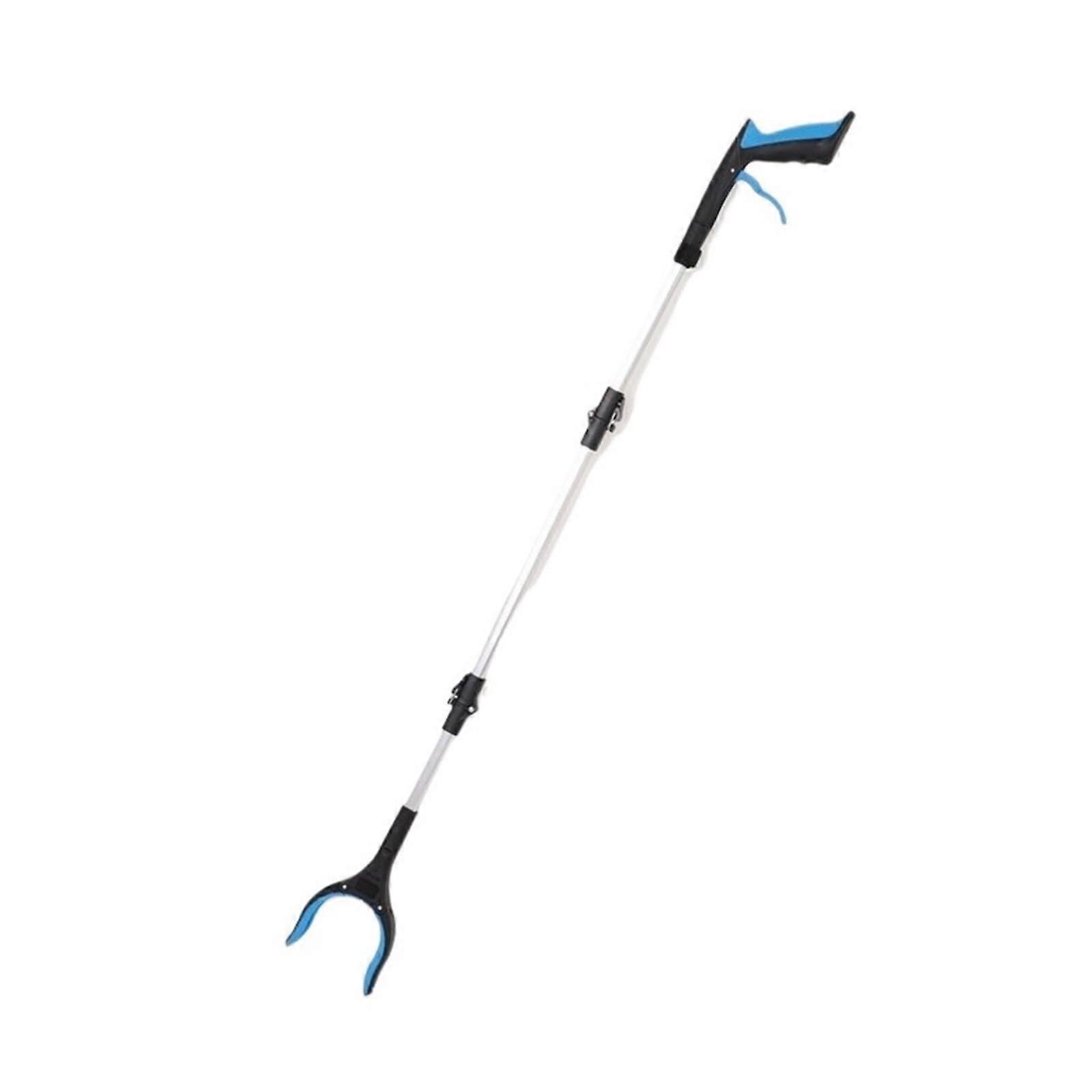 Reacher Grabber Tool, Long Reach Grabber, GrabIt Reaching Tool, Head Gripper, Gripper Pickup Tool, Trash Grabber (Blue) 109cm Blue