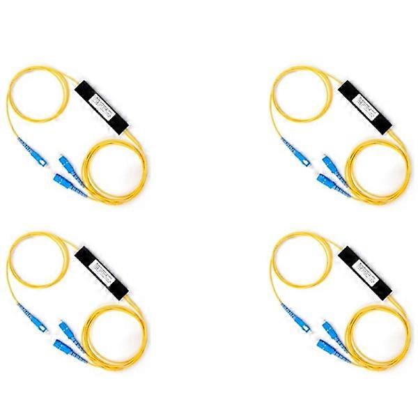 4X FTTH Port Fiber Optic Cold Coupling Splitter Splice Box 1 Point 2