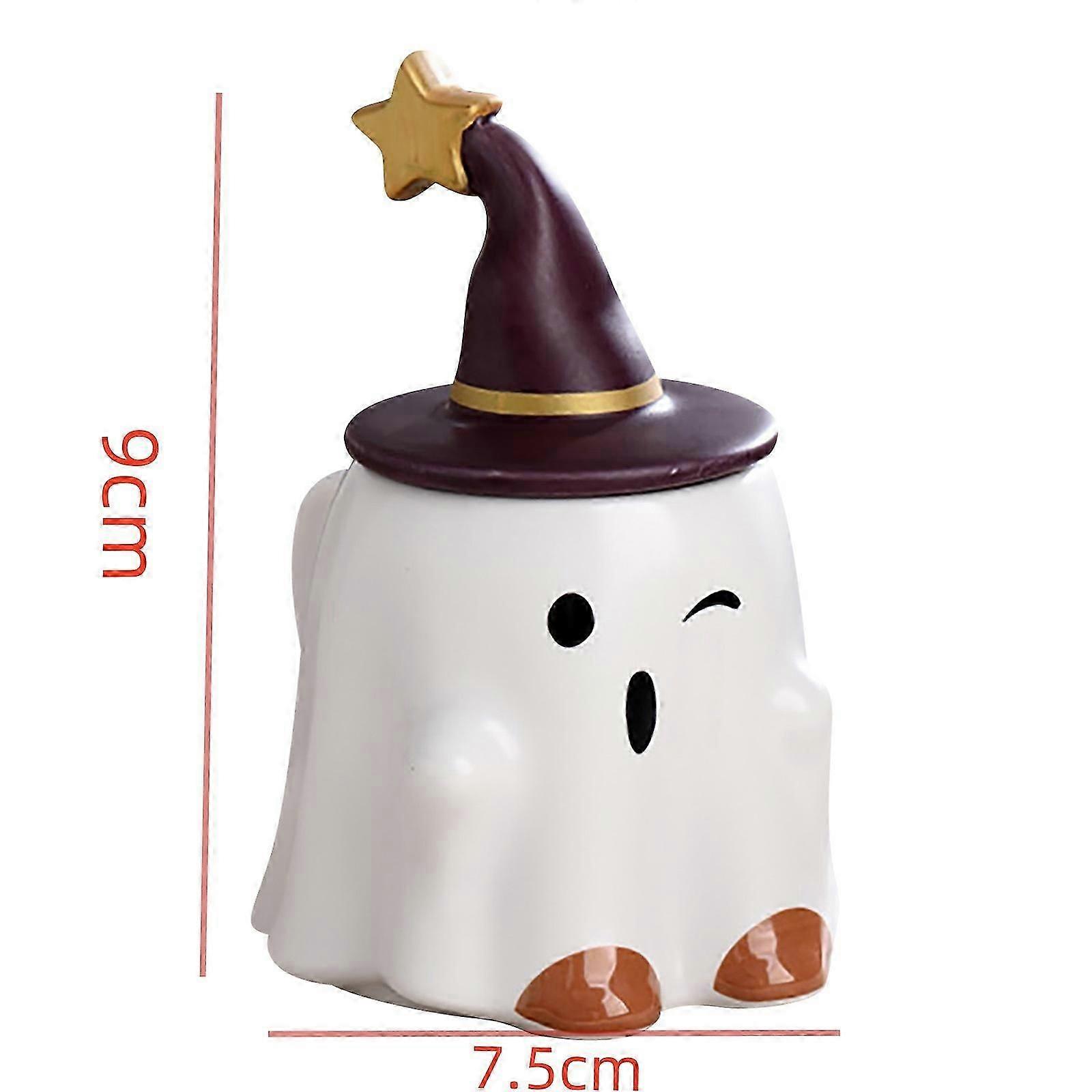 Halloween Popular Ceramic Cup Cute Ghost Lovely Mark Cup BB