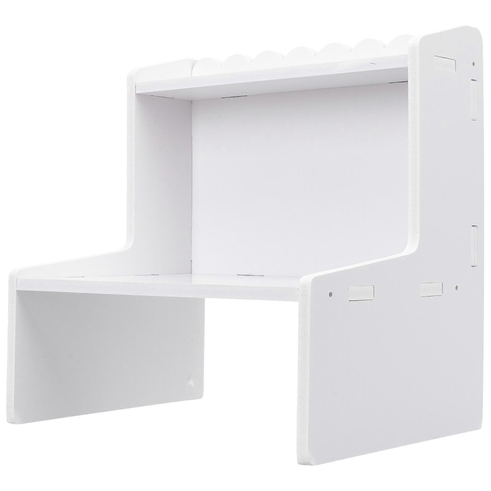 Stylish Multi Functional Desktop Storage Rack for Office and Home Use – Keeps Sundries Organized in Study Rooms and Workspaces