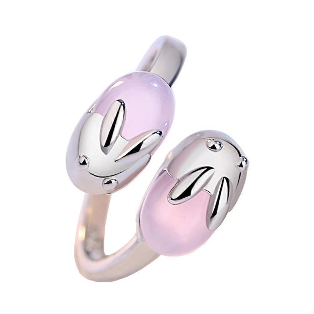 Bunny Inspired Opening Ring, Simple Yet Elegant, Suitable for Daily Wear
