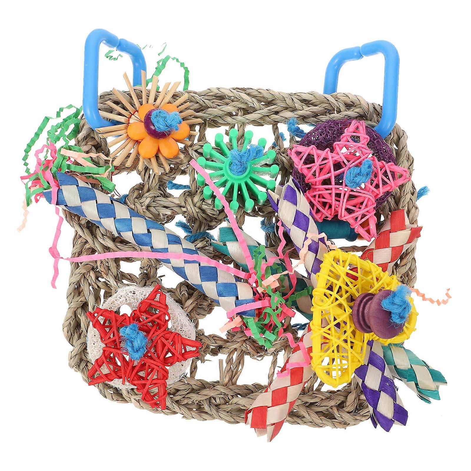 Pet Bird Toys, Skill Development Entertainment for Parrots and Small Birds