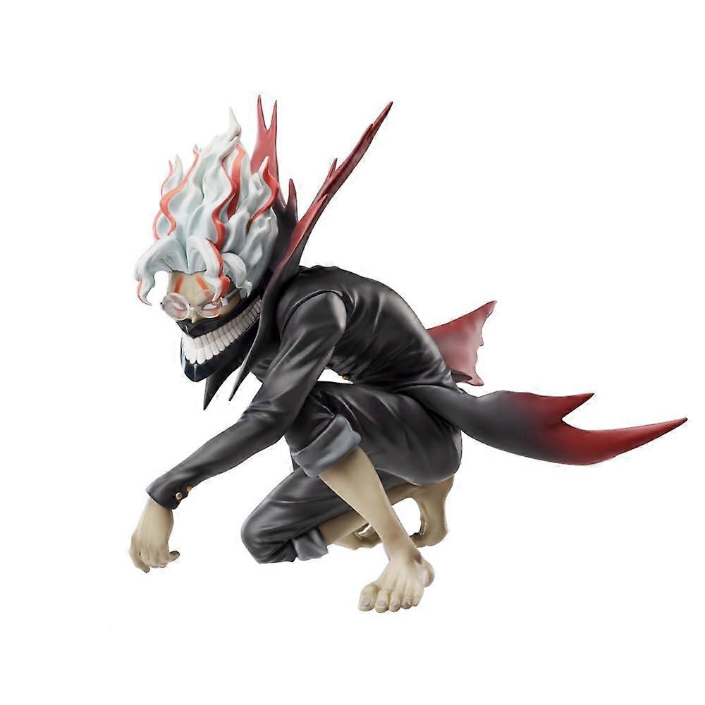 Okarun Action Figure Model Statue 13 cm PVC Squatting Collectible Desktop Ornament Anime Character Figure