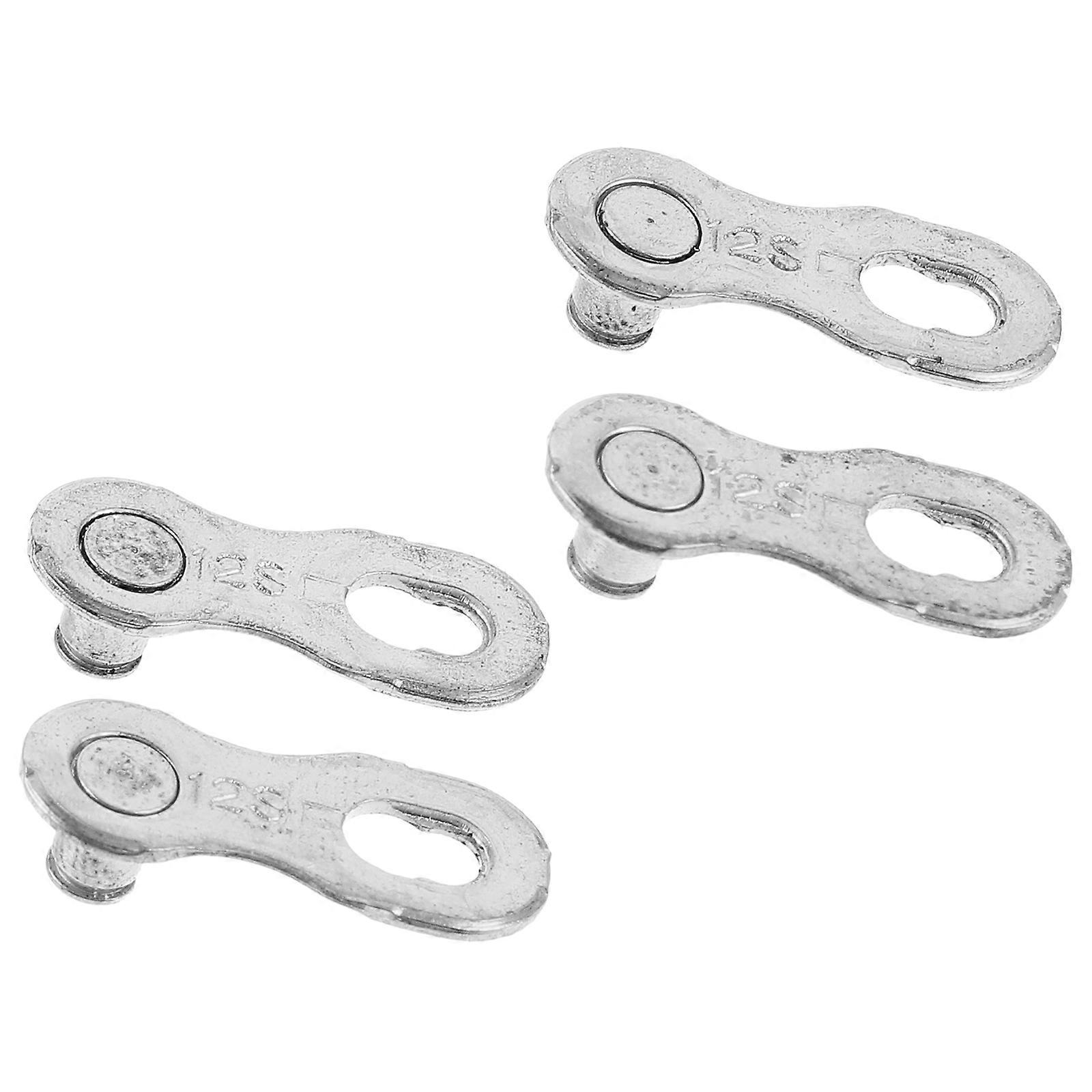 2 Pairs Bike Chain Joint Connectors Suitable For Mountain Bike And Road Bike Fast Installation And Removal