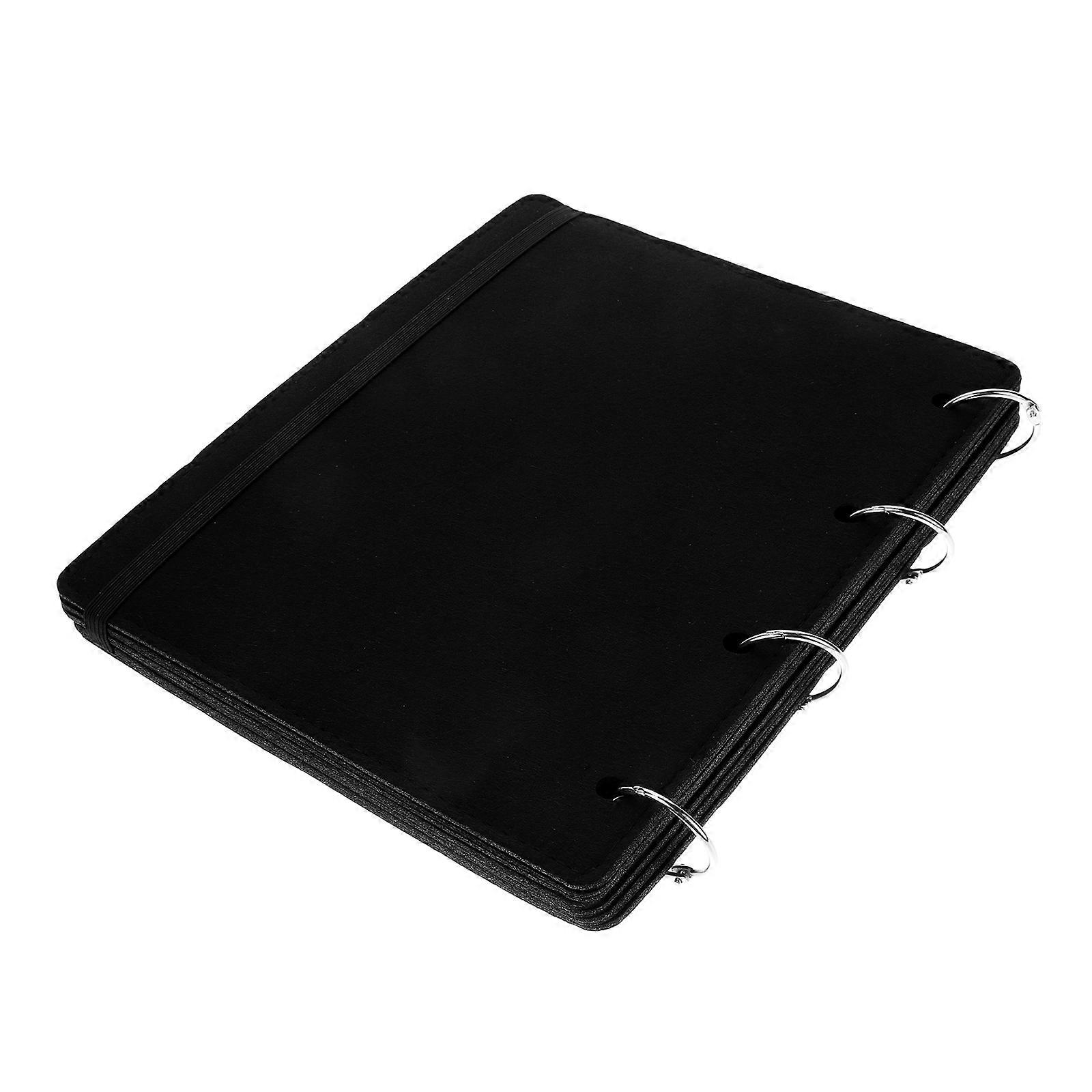 Felt Badge Display Binder with Removable Pages   Compact Pin Collection Storage Album for Travel & Home Use   Stylish Felt Board for Commemorative