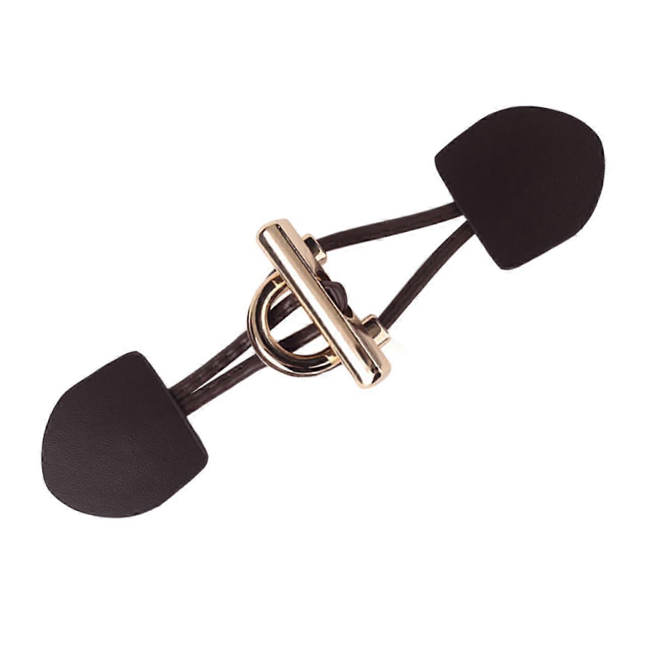 Ladies' Belt Buckle 1 Pair Metal Horn Button for Jackets Fashion DIY