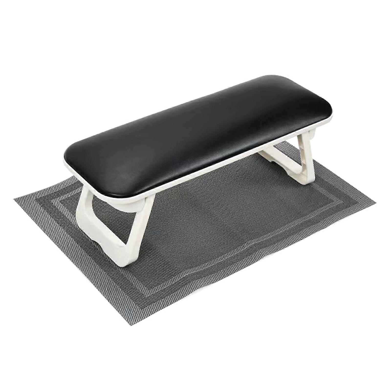 Arm Rest For Nails Leather Hand Rest Cushion Foldable Nail Art Accessories Mat Set For Toenails And Salons