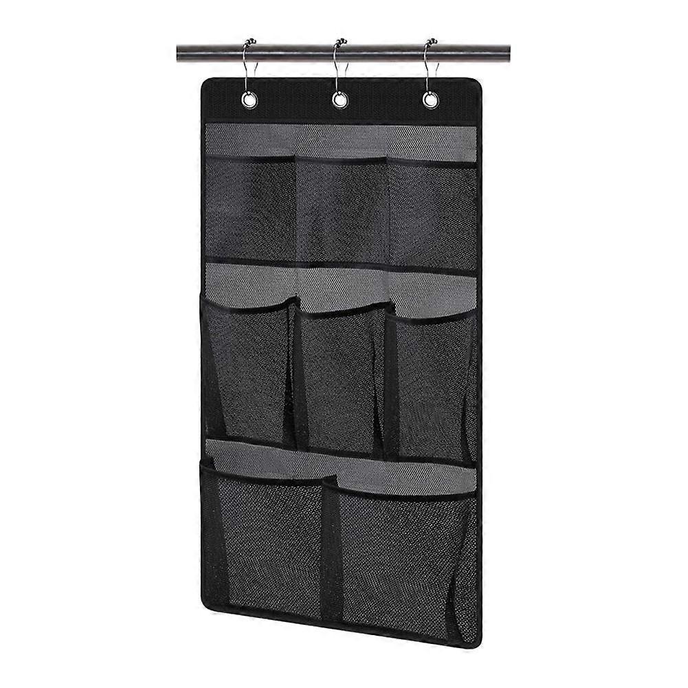 Bathroom Storage Hanging Bag Mesh Storage Bag Punch Hanging Type
