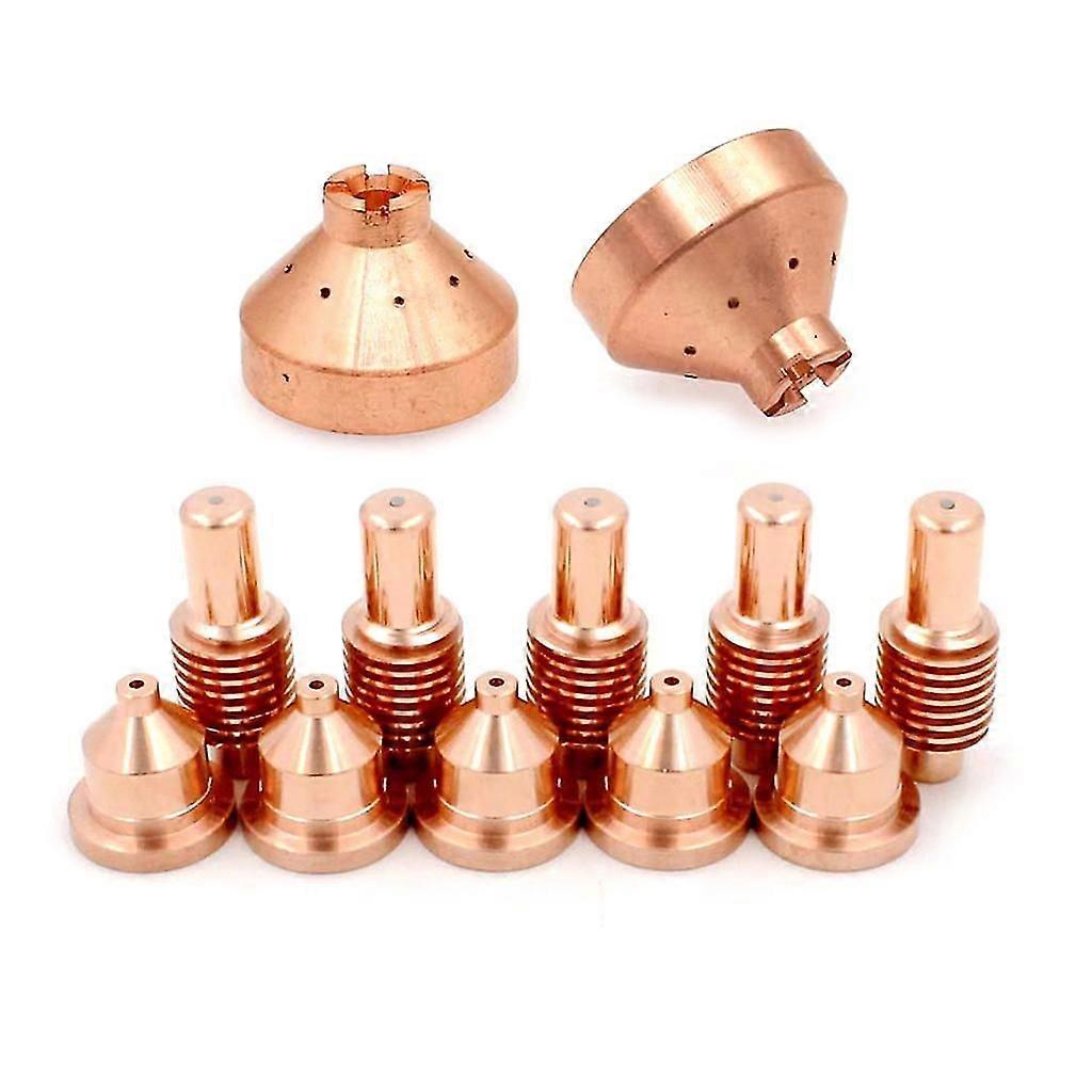 Plasma Cutting Torch Electrode - Replacement Parts Set, 12pcs