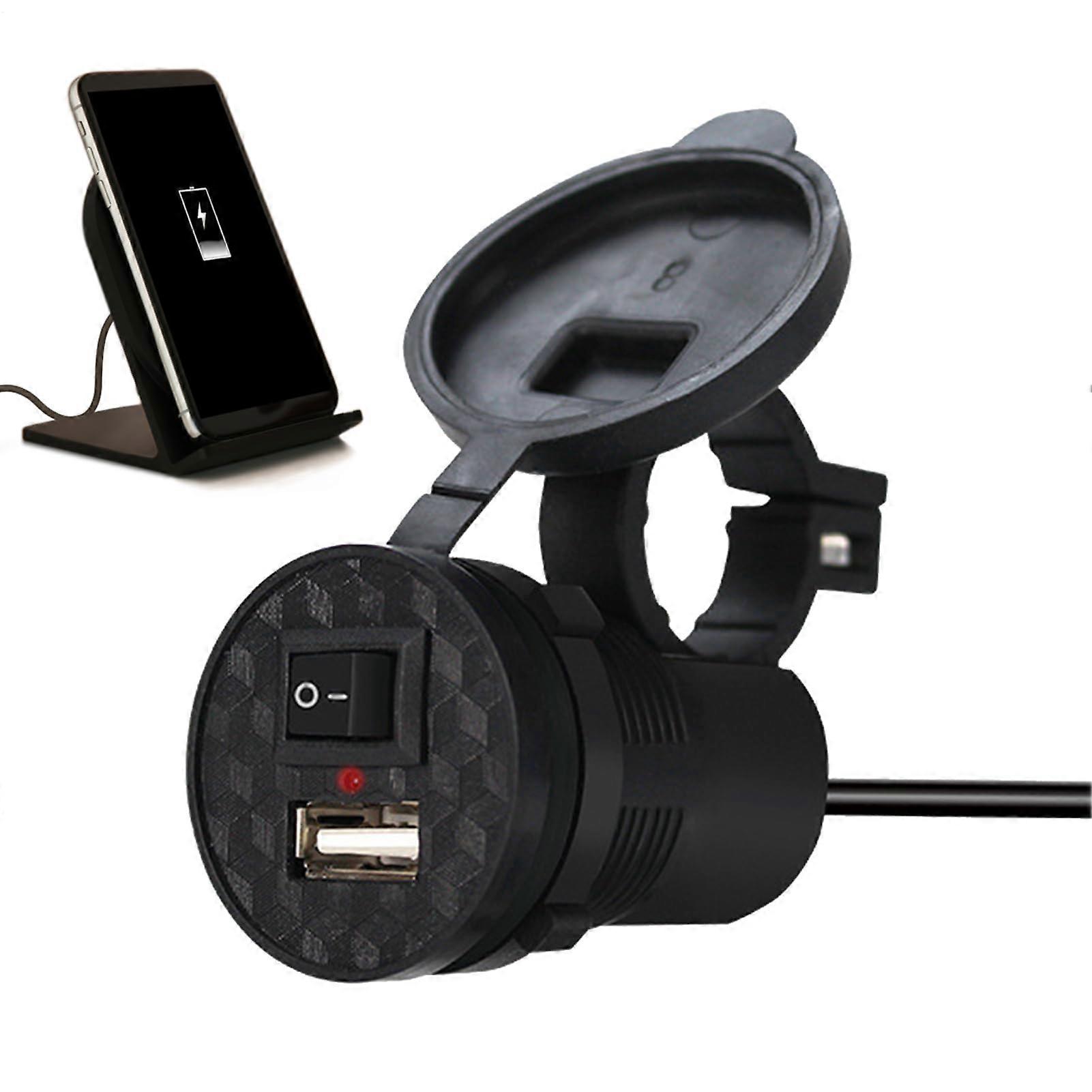 Quickcharge bike USB port with 1.5A stable output for scooters