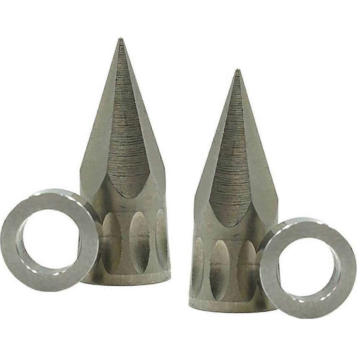 Muzzy Bowfishing 2 and 3 Blade Iron Barb Replacement Tips w/ O-Rings 2-Pack