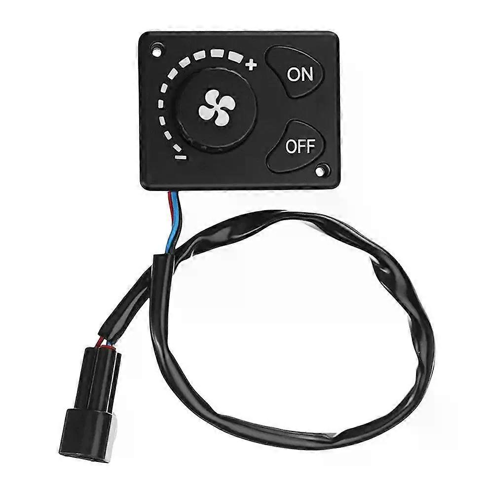 12/24V Car Parking Heater Controller LCD Switch Knob Time Setting Universal For Truck Vehicle Boat Yacht RV Camper Trailer
