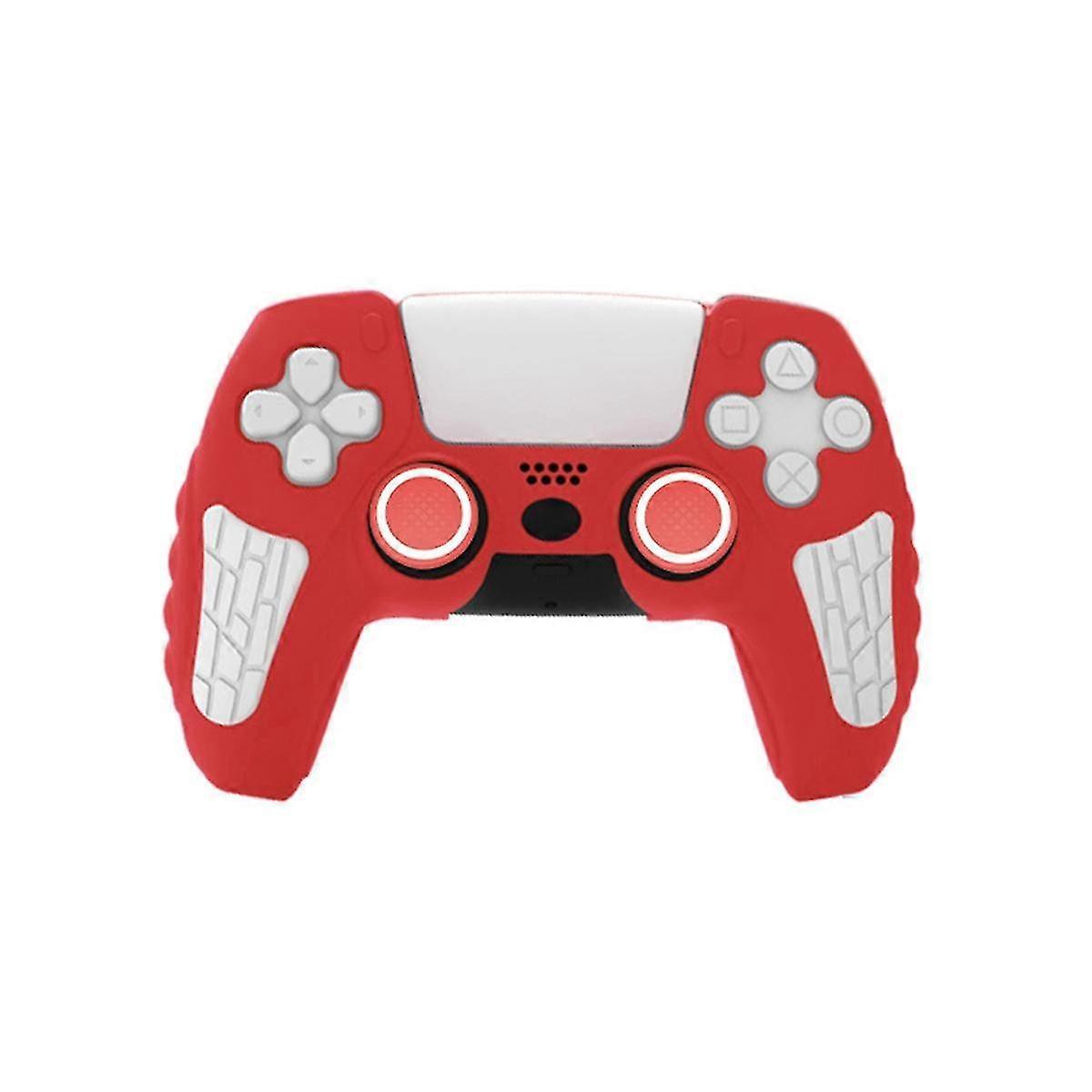 Coperchio maniglia in silicone rosso Accessorio protettivo antiscivolo anti-sudore in gomma