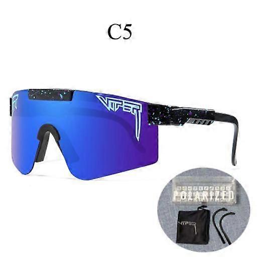 Pit Viper Sunglasses, Outdoor Sports Cycling Glasses, Windproof UV400 Protection for Women and Men