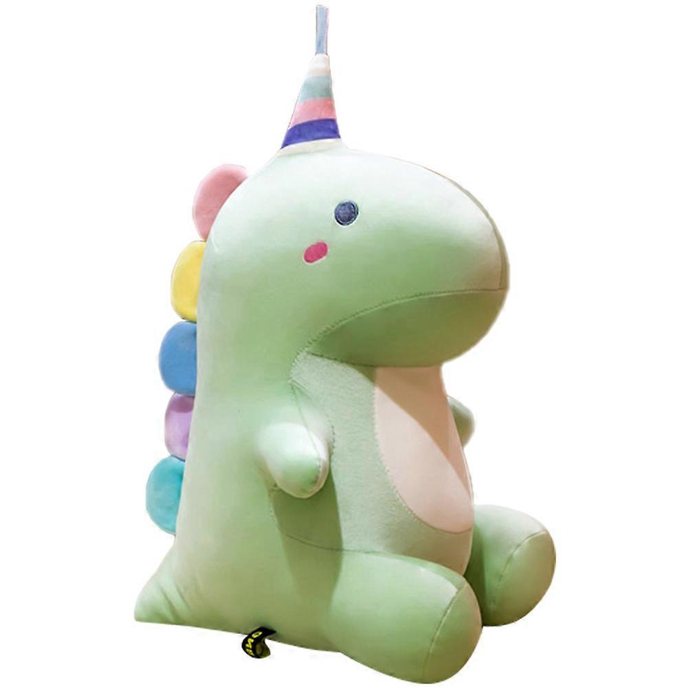 Decorative Stuffed Dinosaur Toy Kids Supply Car Dinosaur Toy Green Pp Cotton Child's Toy 1Set