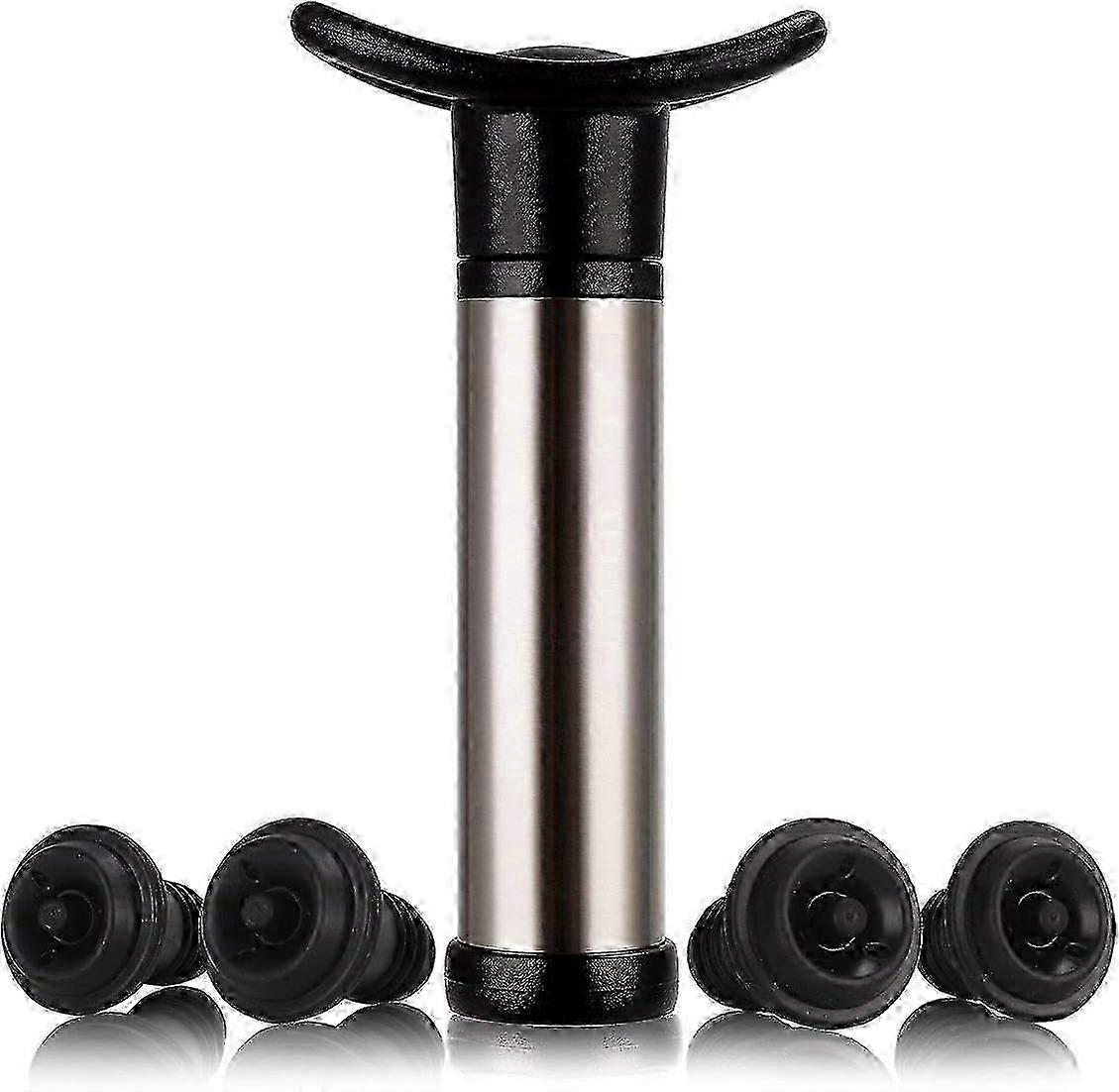 Vakuum vinsparepumpe i rustfritt stål for vinkonservering - Style3202 vinpropp