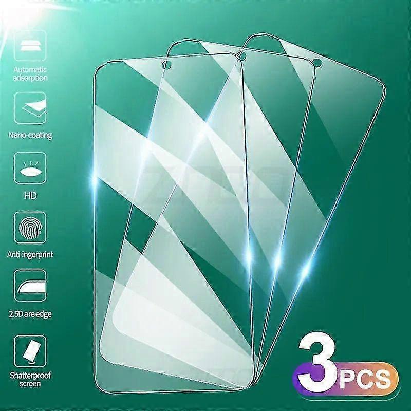 3Pcs Tempered Glass For Xiaomi Redmi Note 8T Screen Protector Glass