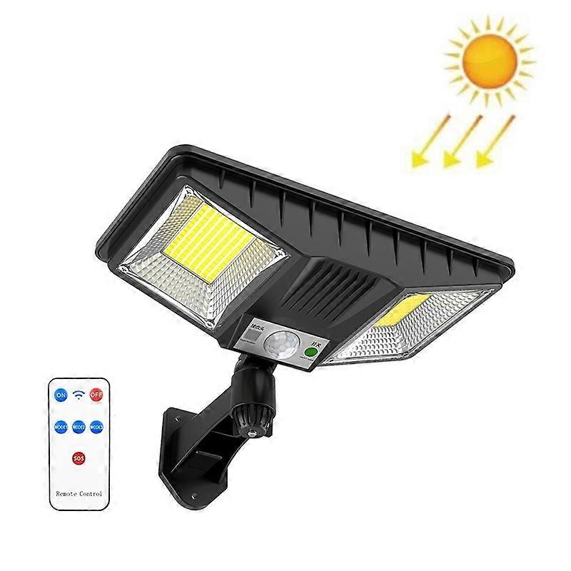 Solar Wall Light with RC, Style: 160 LED Integrated 160 LED Integrated