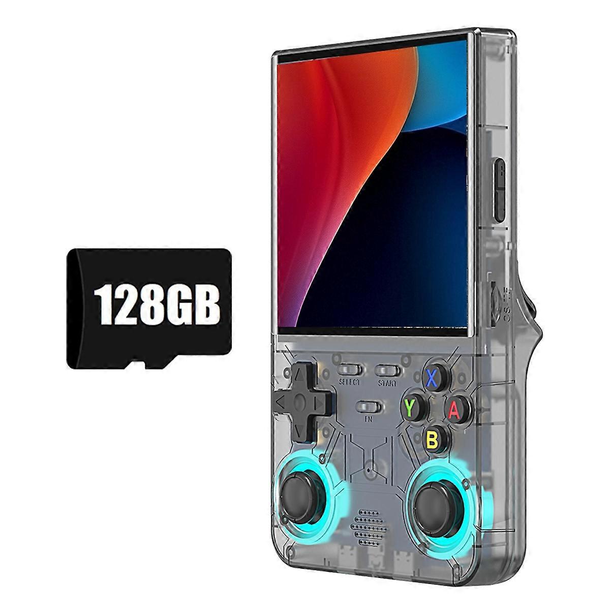 R36 Ultra Retro Handheld Video Game Console 128GB 20000+ Games 4.0 Inch Scherm 3D Joystick Linux Draagbare Game Speler A
