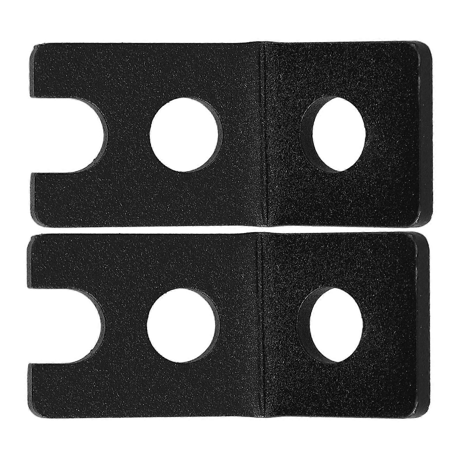 LED Light Mount Bracket for Motorcycle Made of Aluminum Alloy Black Color 1 Pair