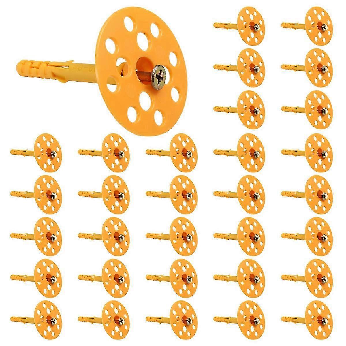 50pcs Self-Tapping Screws Kit Expansion Screws for Drywall M8x60
