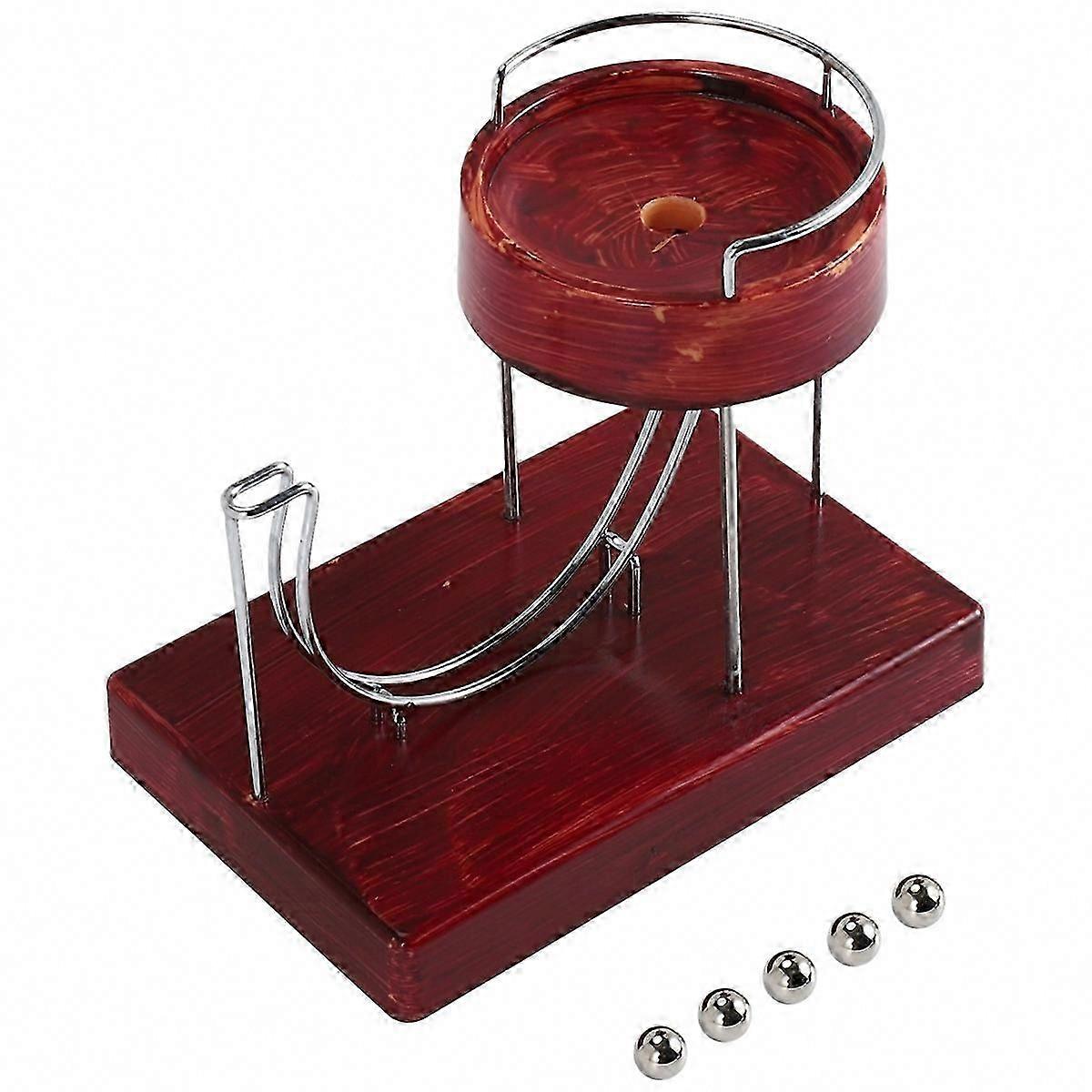 Kinetic Art Perpetual Motion Machine, Inertial Metal Automatic Creative Jumping Sculpture for Desk