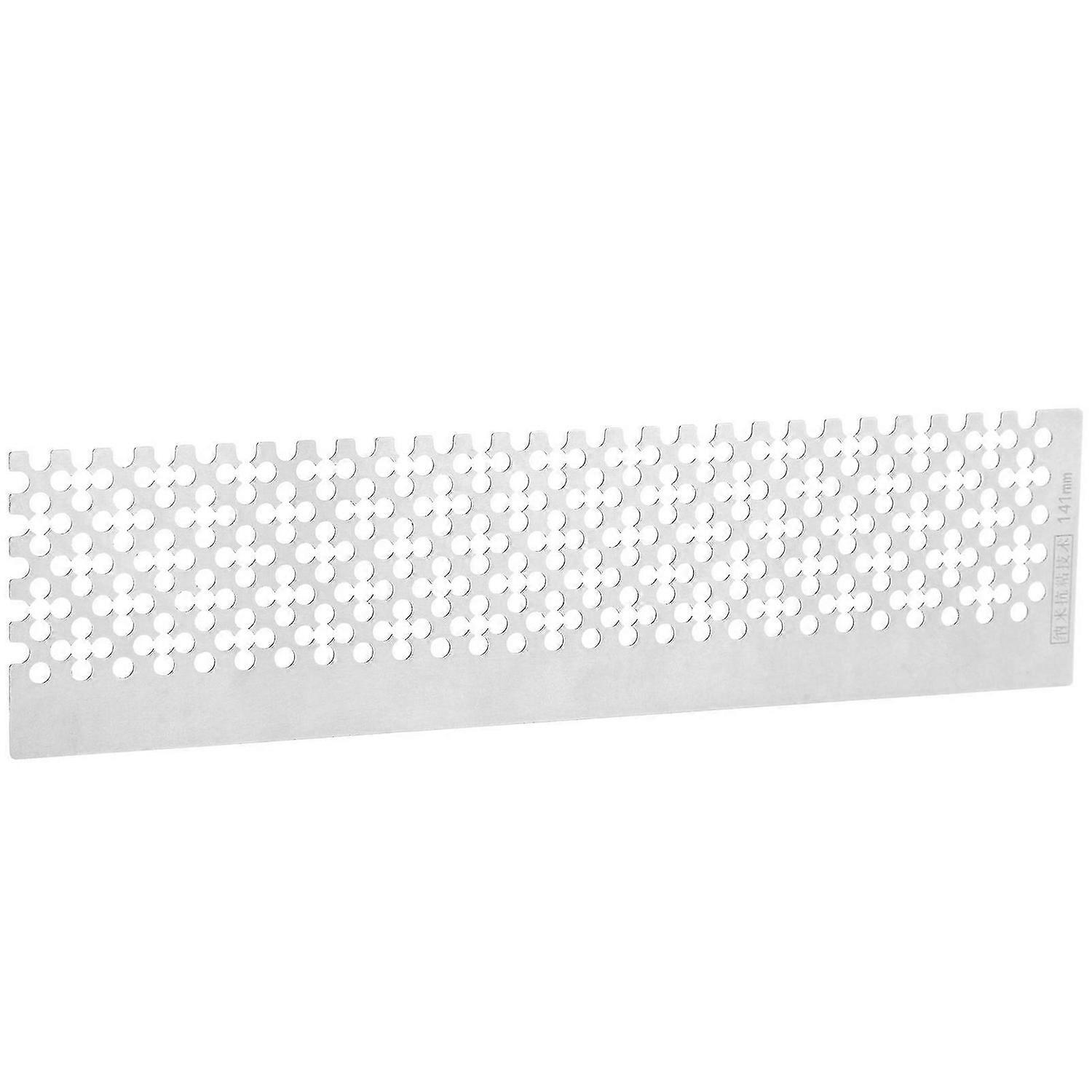 2025 Latest Model Round Diamond Painting Ruler Fix Tools Quincunx Shape