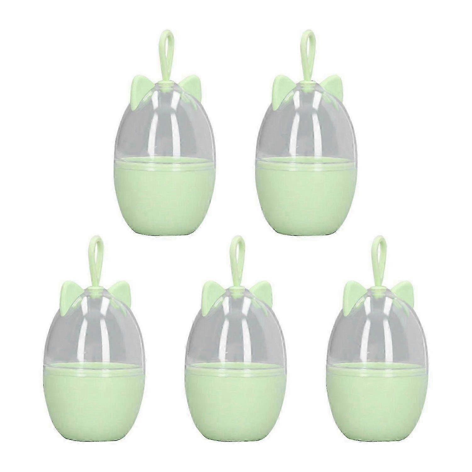 Clear Makeup Sponge Holder - Plastic Case for Makeup Sponges