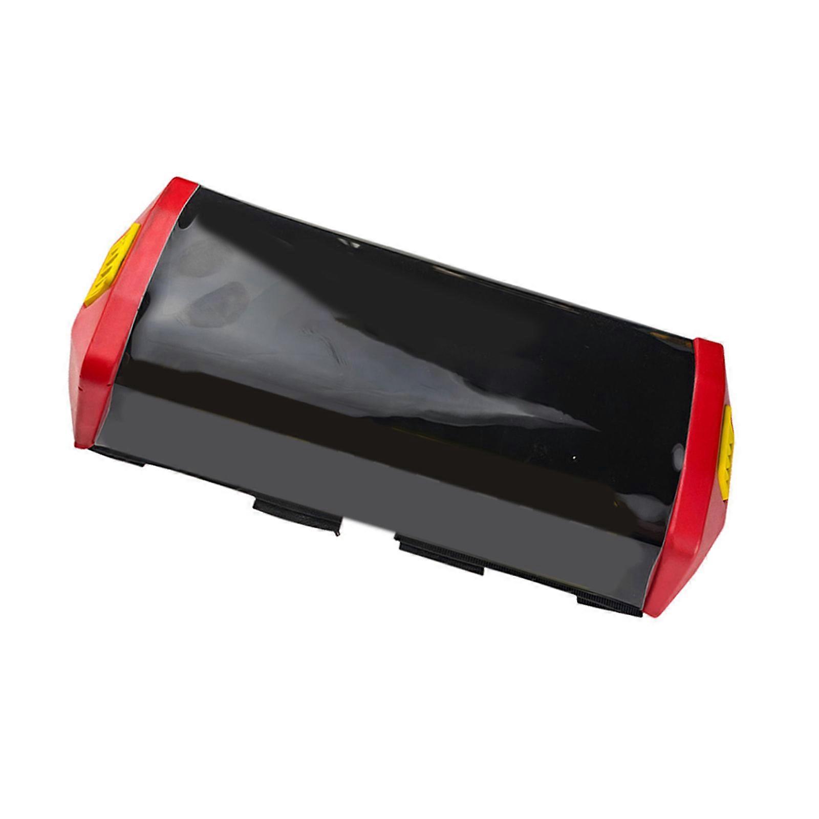 Shockproof Anti Vibration Motorcycle Crossbar Chest Cushion Designed for Extended Adventure Rides and Easy Installation Red