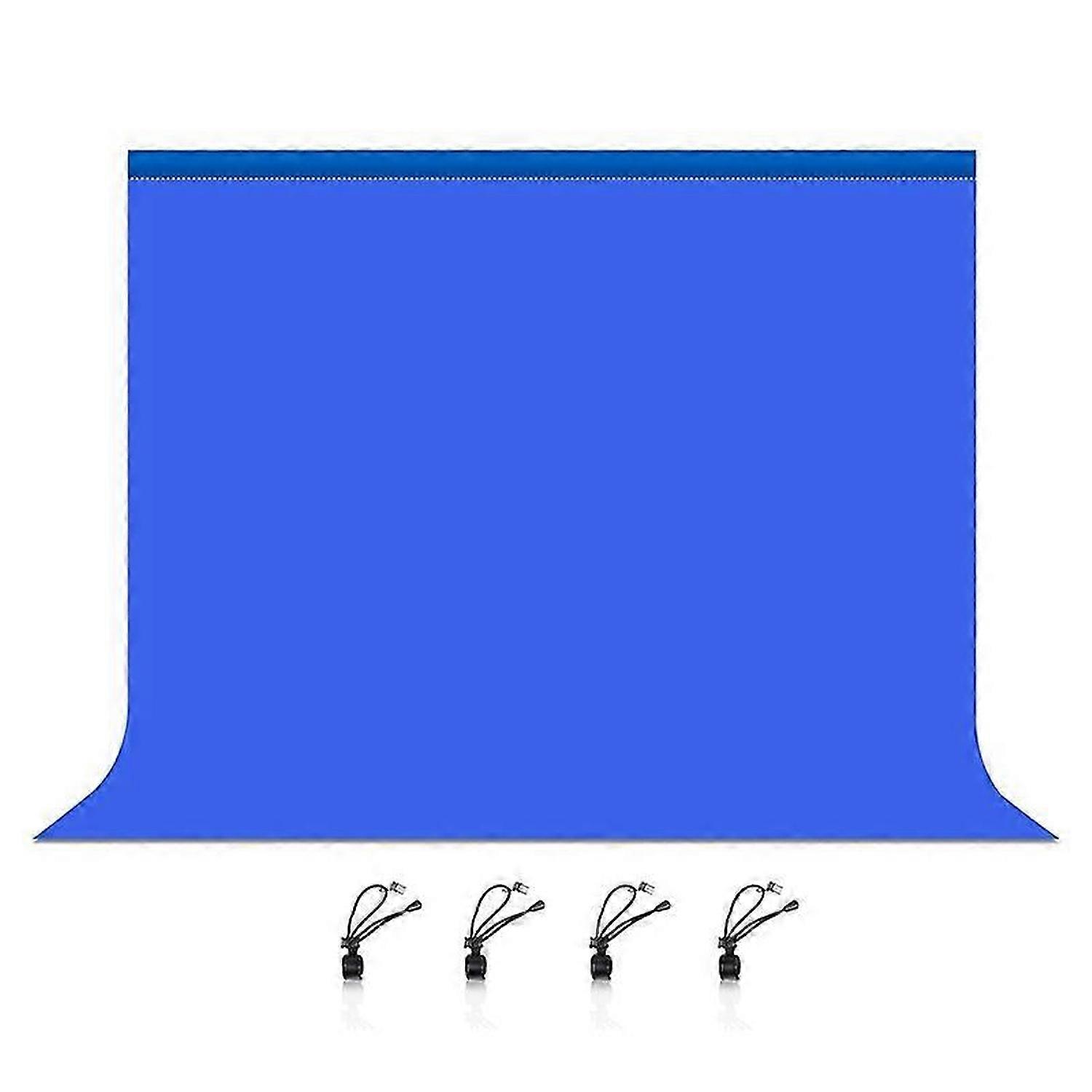 3X2M Photography Background Cloth Studio Live Portrait Cloth, Blue
