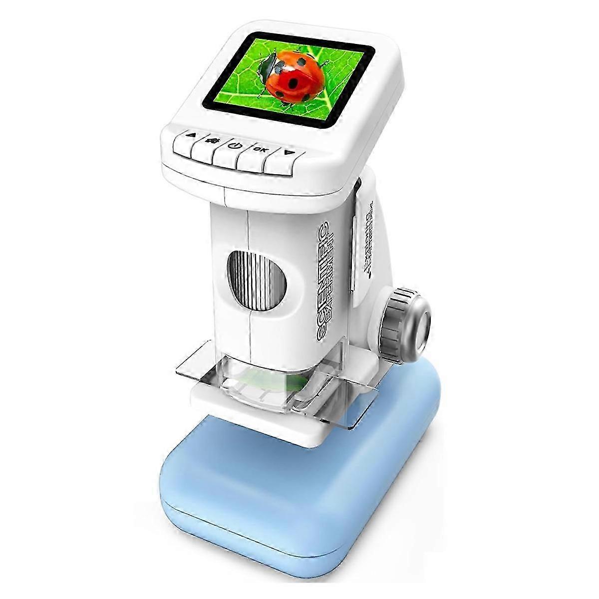 Microscope for Kids, 1200X Kids Microscope Pocket Portable Microscopes with Photo and Video Functio