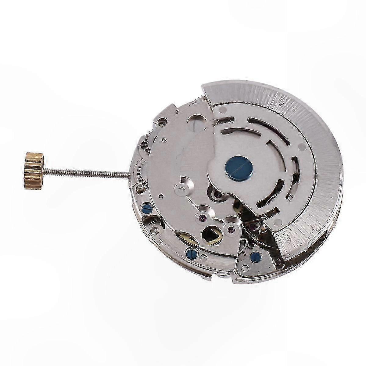 Automatic Mechanical Watch Movement with Single Calendar Function and 3 Position Adjustment for Timepiece Repairs