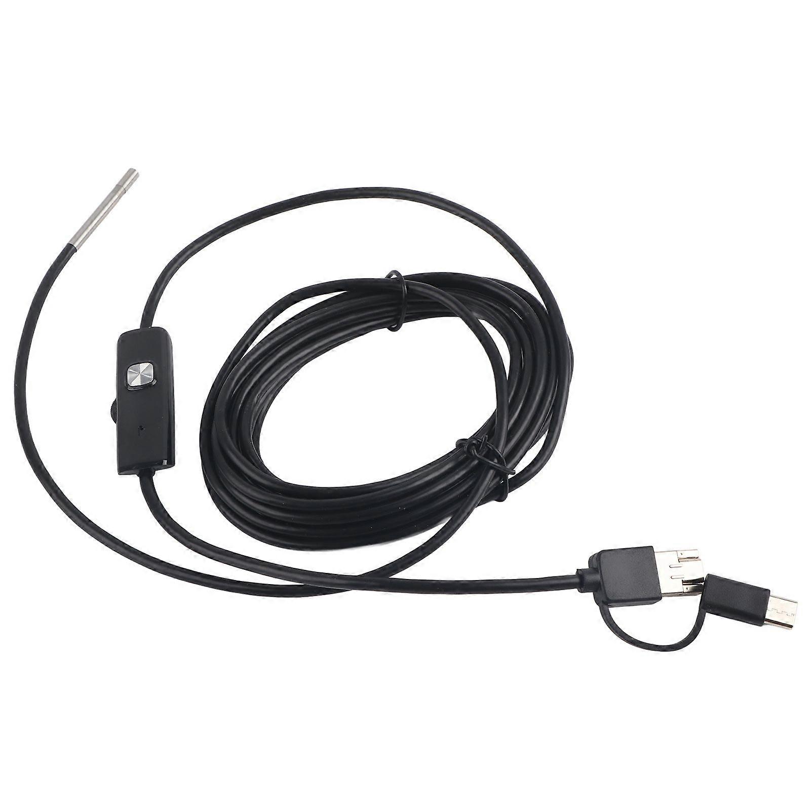 3 in 1 for Android TypeC Mobile Phone 3.9mm Lens High Definition Waterproof Endoscope(3.5m Cable )