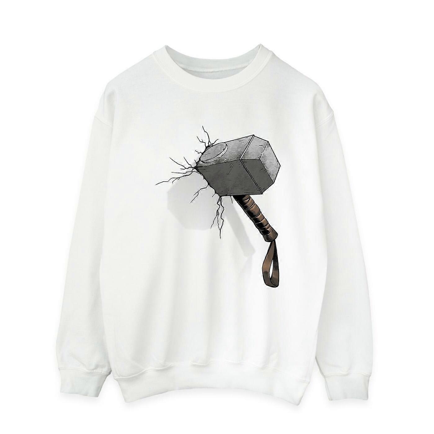 Marvel Universe Bărbați Thor Hammer Crack Hanorac