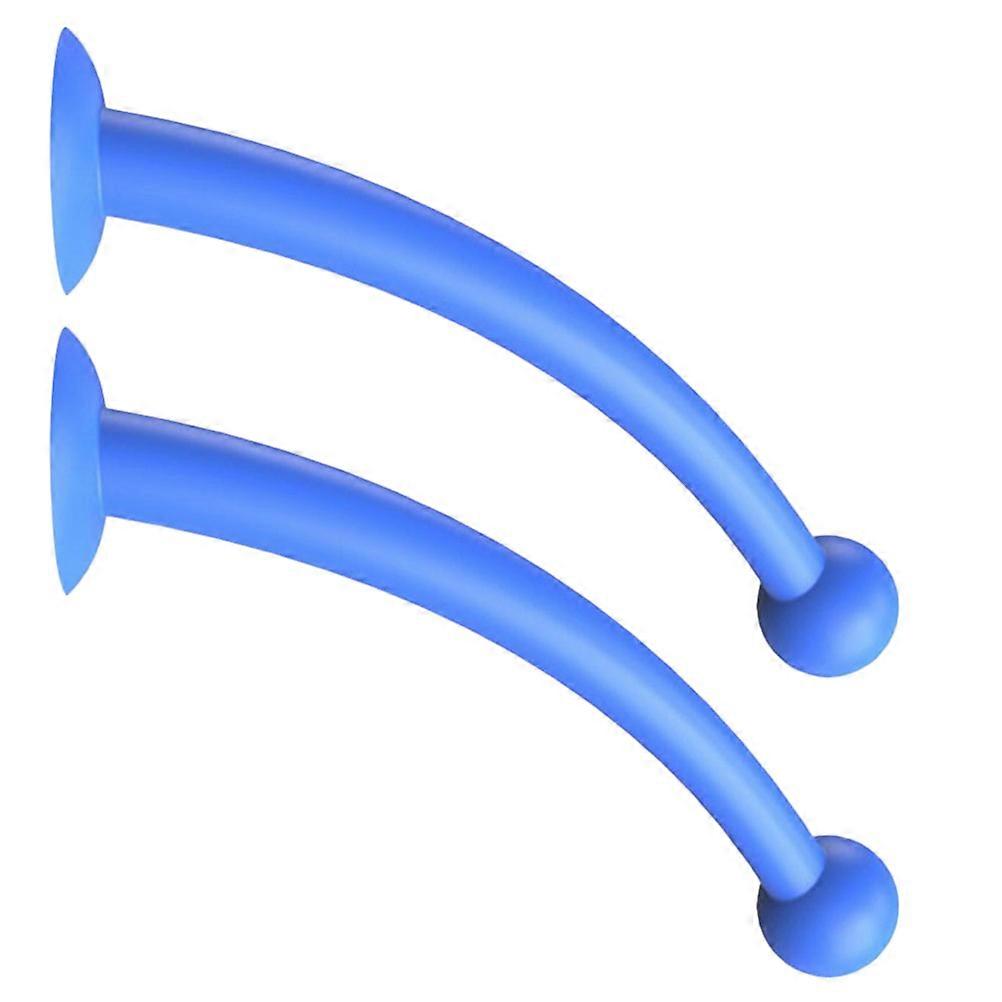 Decorative Tentacles Silicone Suction Cup for 2Pairs Blue