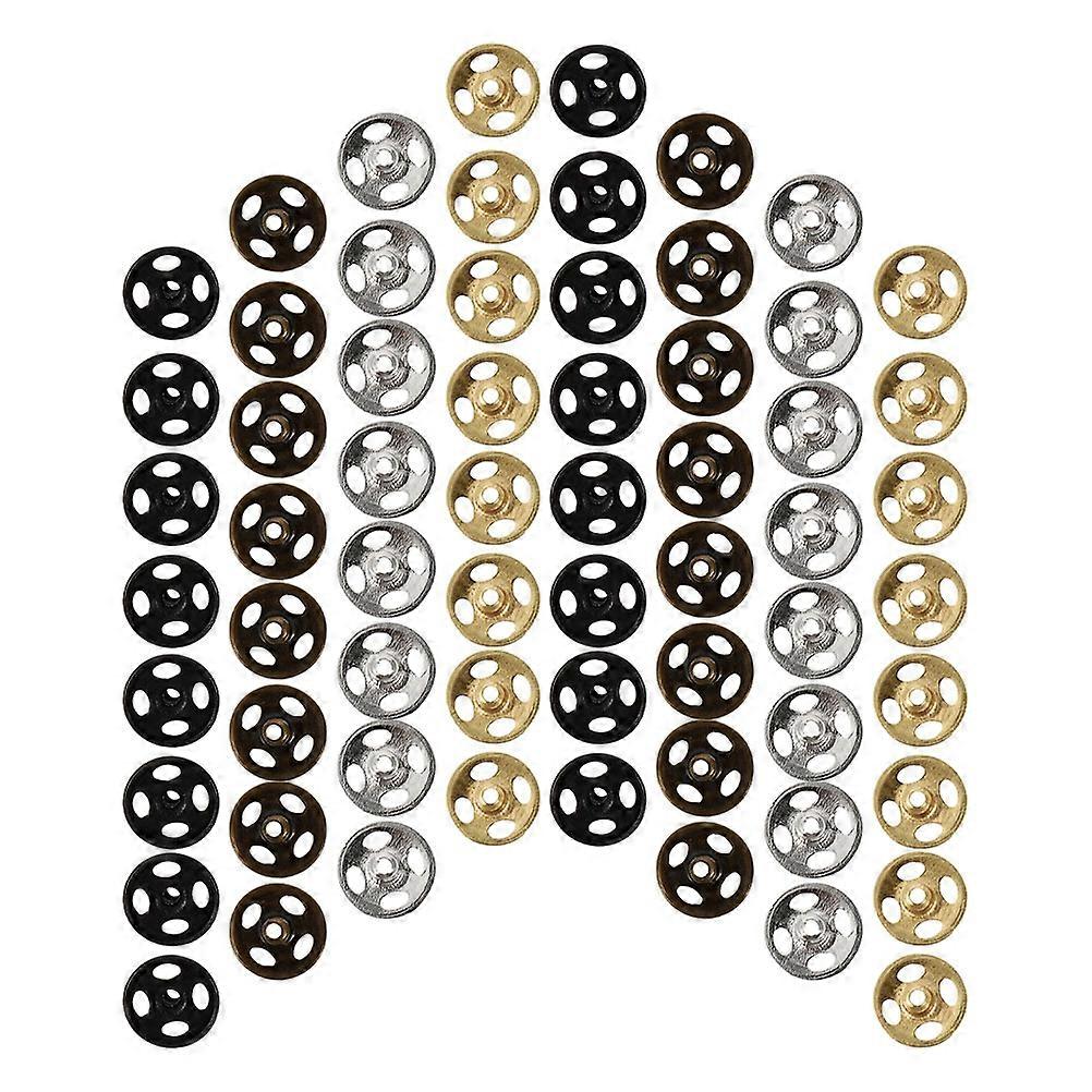 Mini Buttons Stainless Doll Sewing Buttons for DIY Crafts 120Pcs