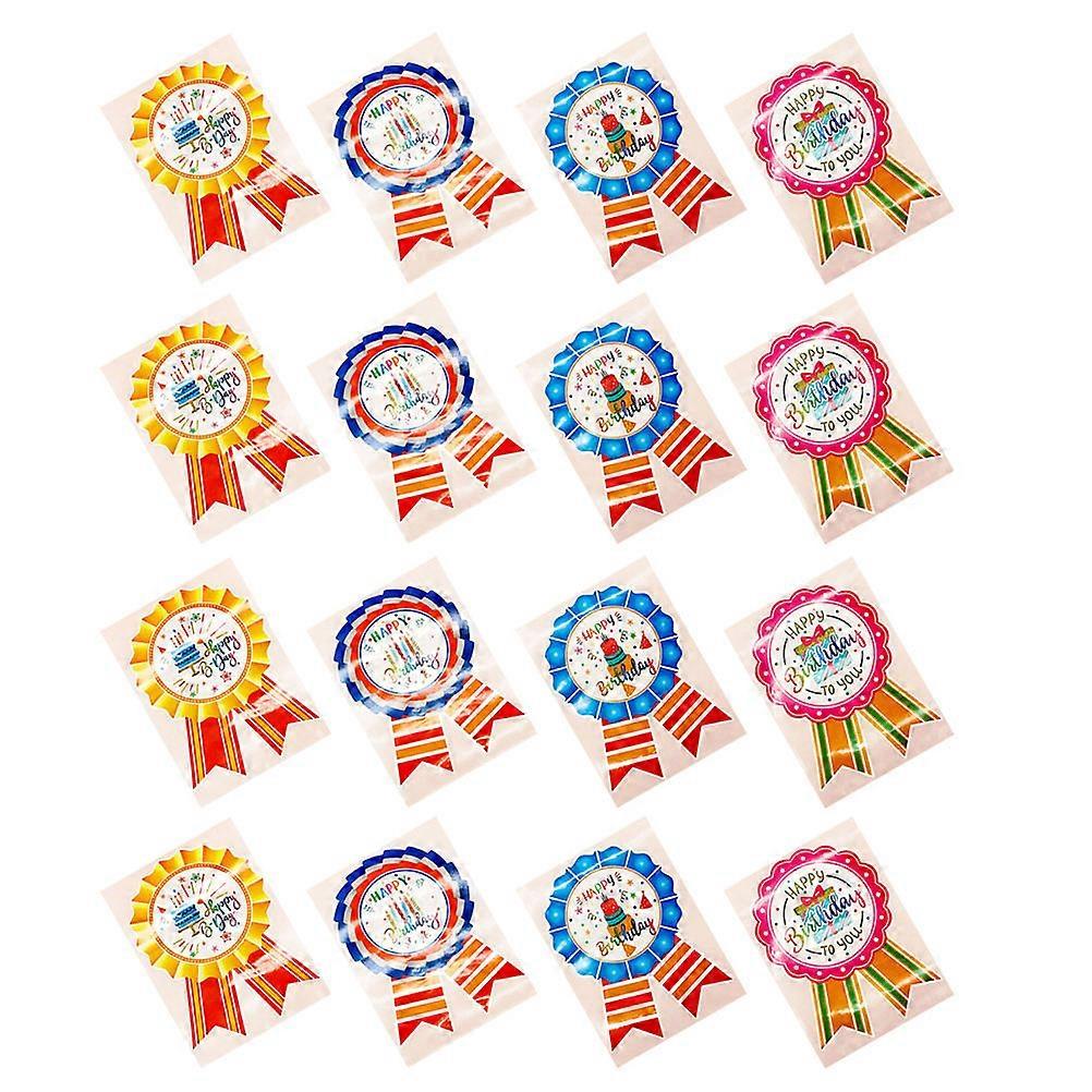 Happy Birthday Sticker Badge Stickers for Labeling 100Pcs Kids Birthday