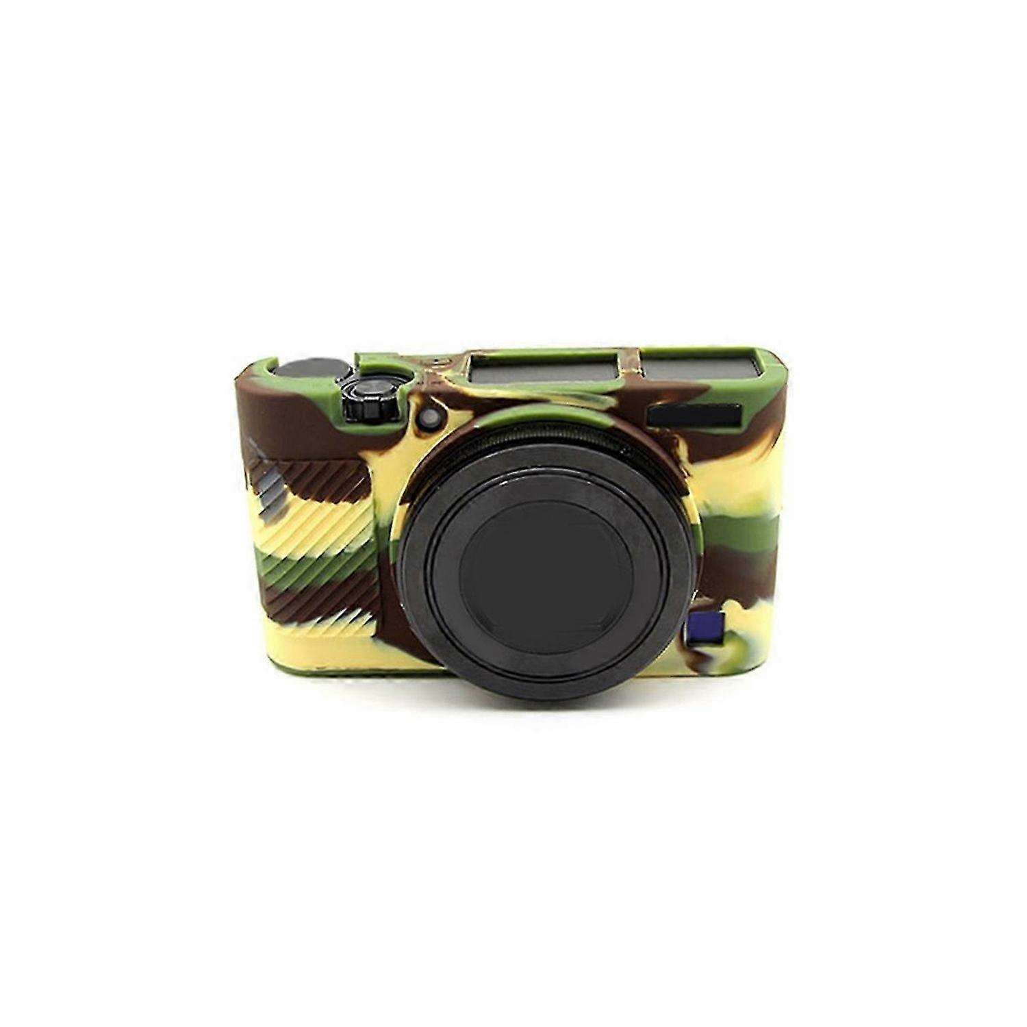 Silicone Protective Case for Sony DCS-RX100 Series M3, M4, M5, Green